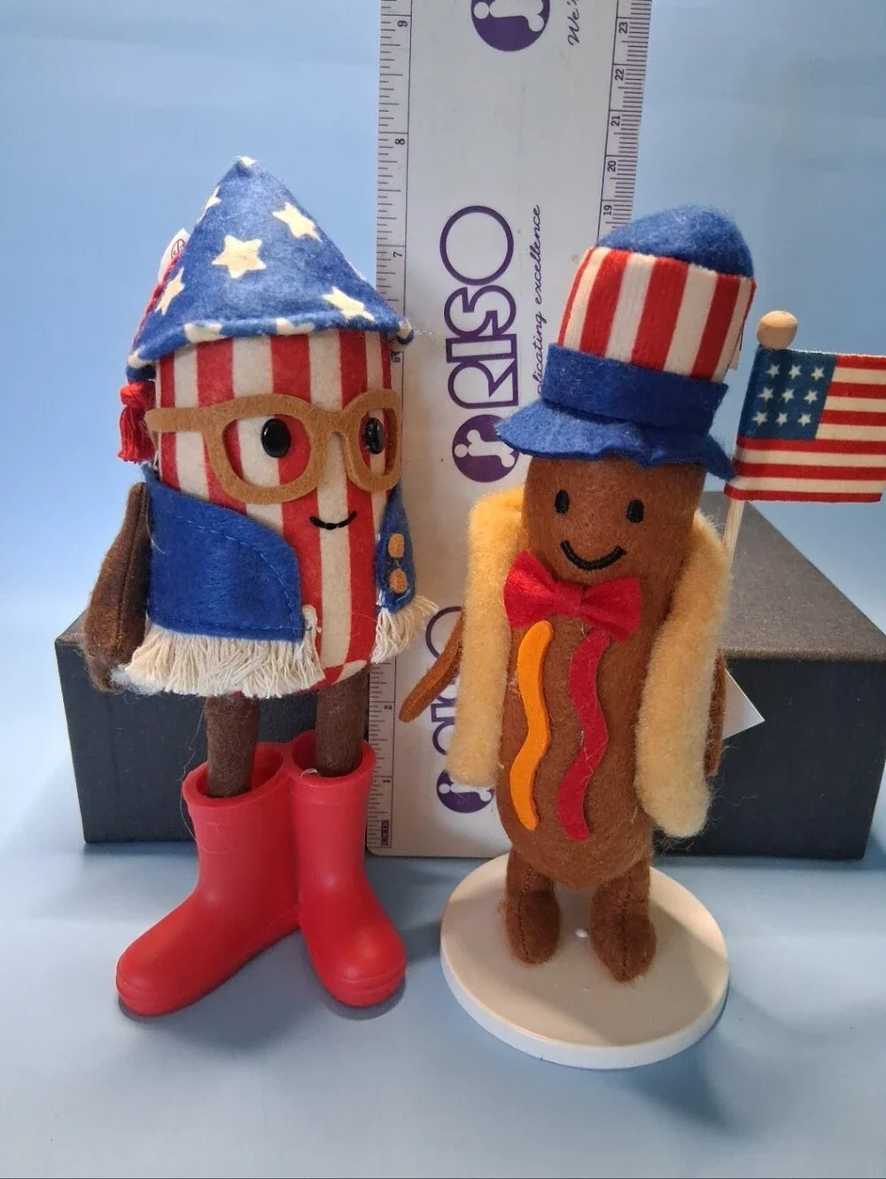 Target 2026 Summer/4th of July Bullseye's Playground Hot Dog & Rocket Set of 2